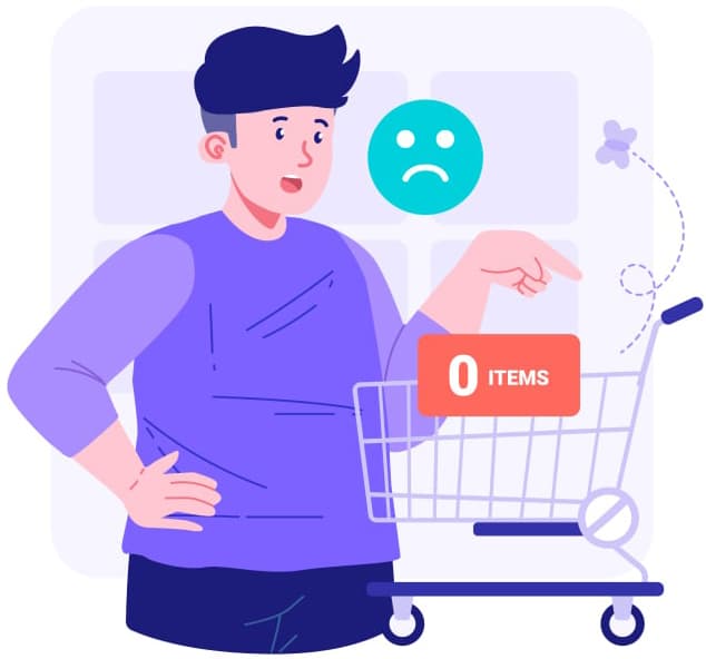سبد خرید خالی